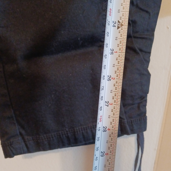 Faded Glory Black Capri Pants Sz 14 - Picture 13 of 14